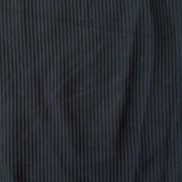 Old Navy Powersoft Go-Dry Black Ribbed Wide-Leg Leggings Womens Size L - Picture 2 of 7